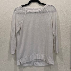 And Taylor loft, lightly worn, 3-quarter sleeve top
